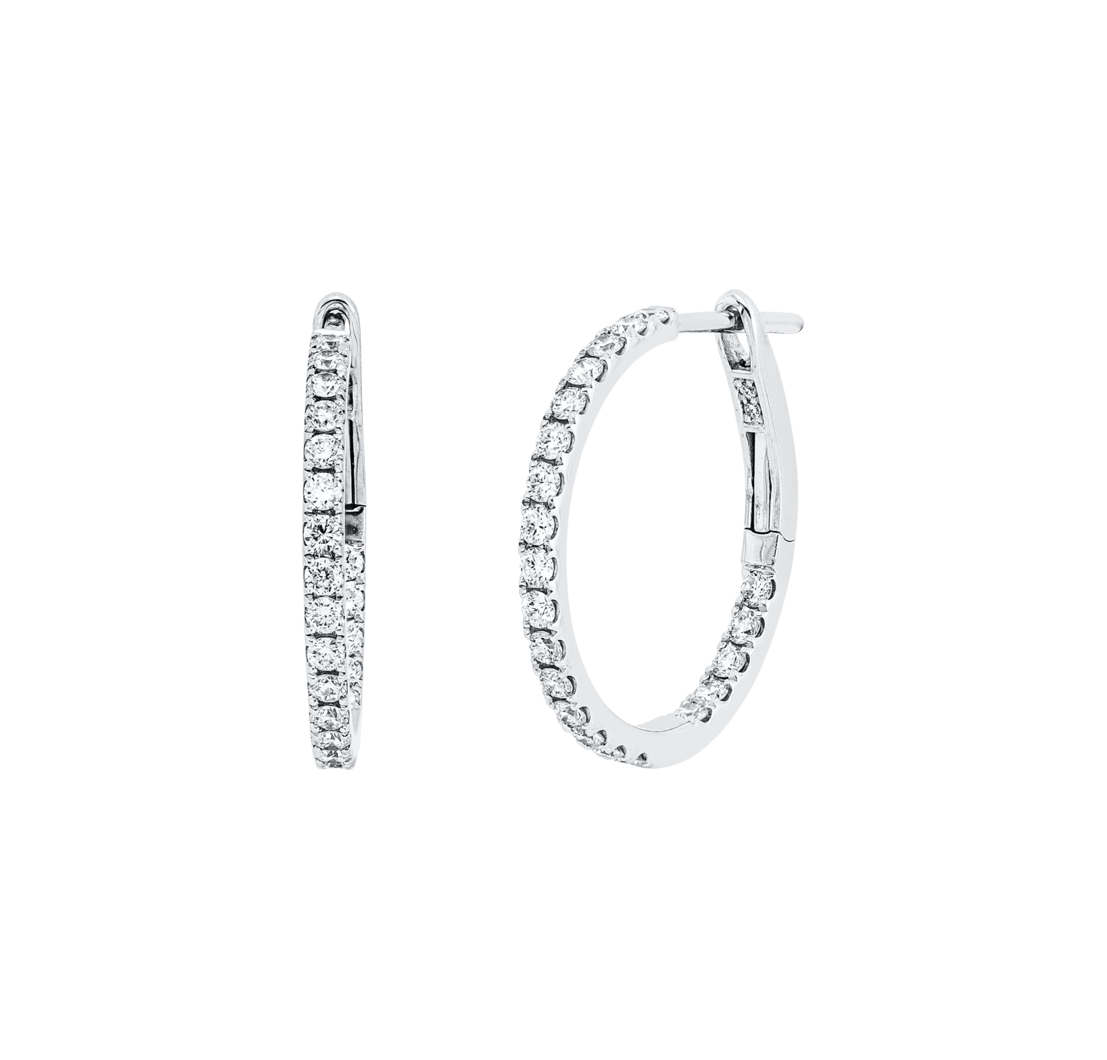 Brogle Classic Diamantcreolen