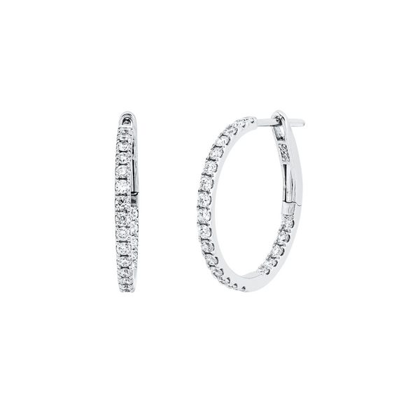 Brogle Classic Diamantcreolen Brogle Classic Diamantcreolen