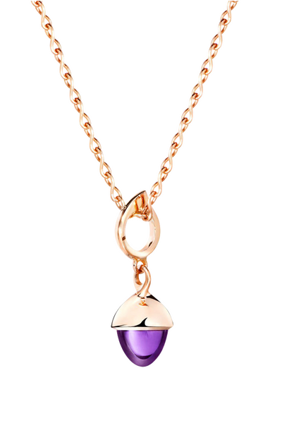 Tamara Comolli Mikado Flamenco Amethyst Pendant