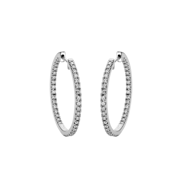 Brogle Classic Diamantcreolen