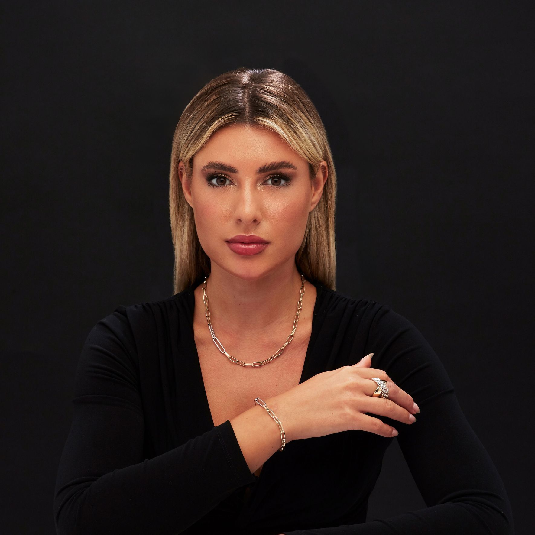 Brogle Classic Bicolor Phantasiearmband 5mm Brogle Classic Bicolor Phantasiearmband 5mm