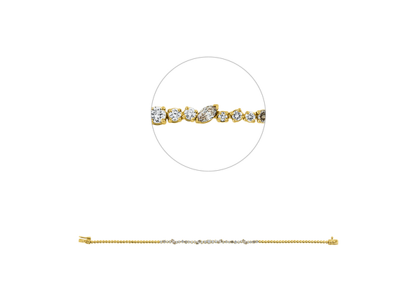 Brogle Selection diamond bracelet Brogle Selection diamond bracelet