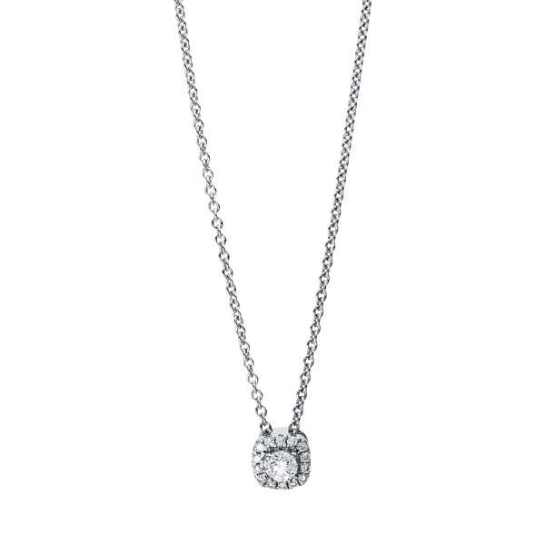 Brogle Classic necklace with diamond pendant Brogle Classic necklace with diamond pendant