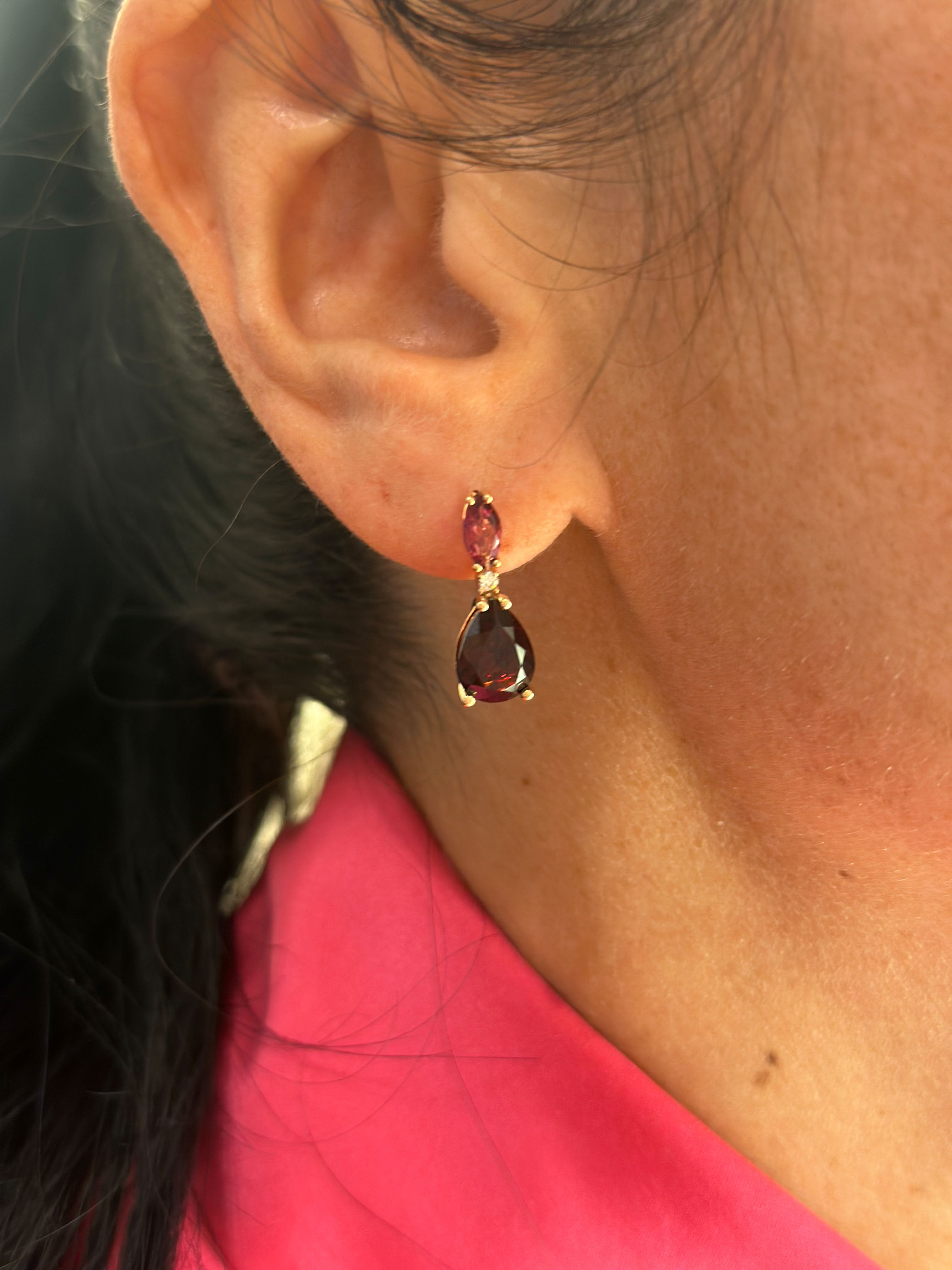 Ponte Vecchio Gioielli Iris stud earrings