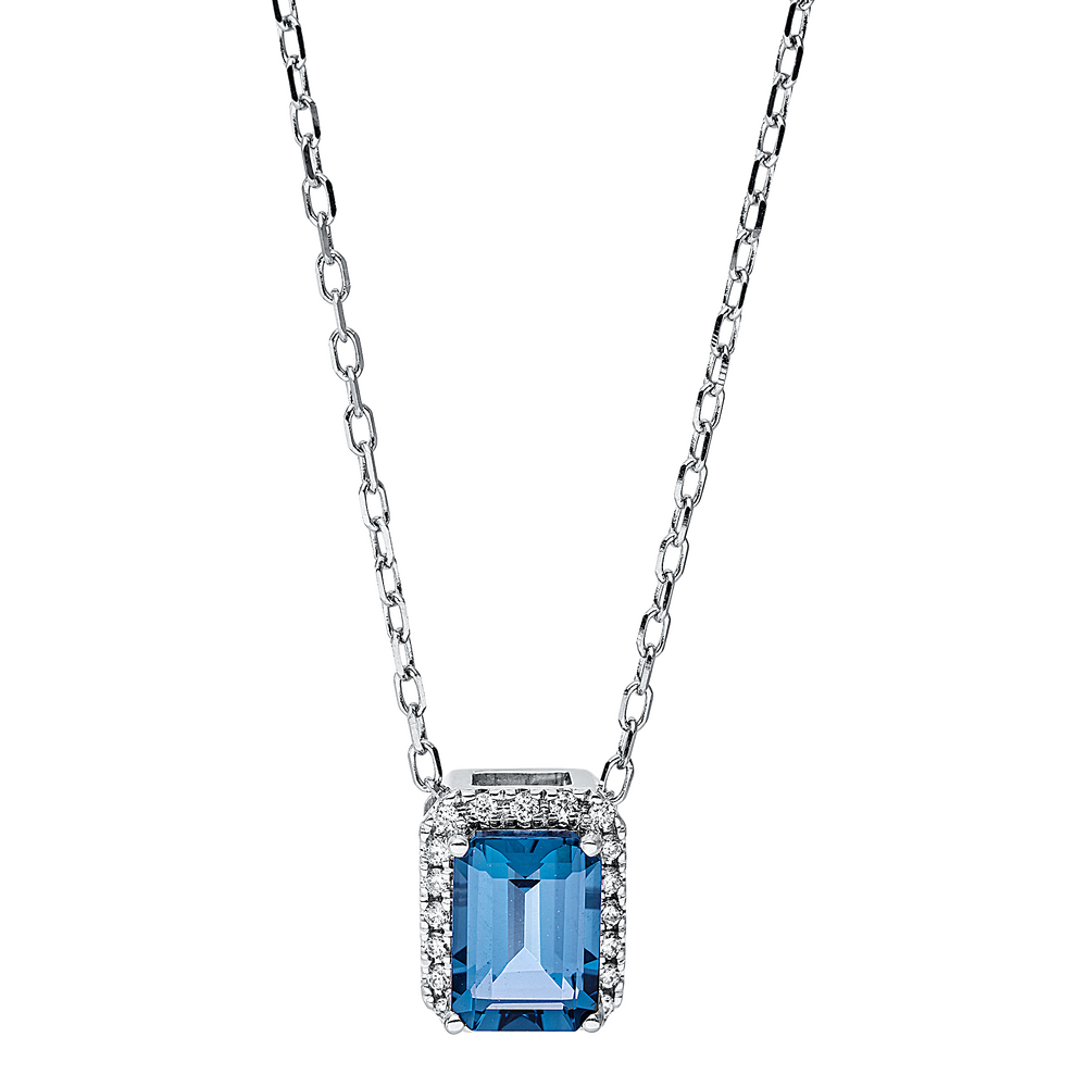Brogle Classic colored stone necklace