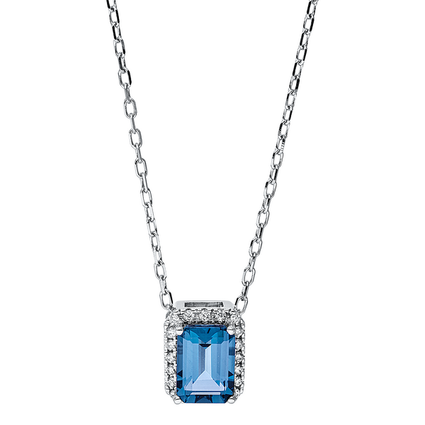 Brogle Classic colored stone necklace