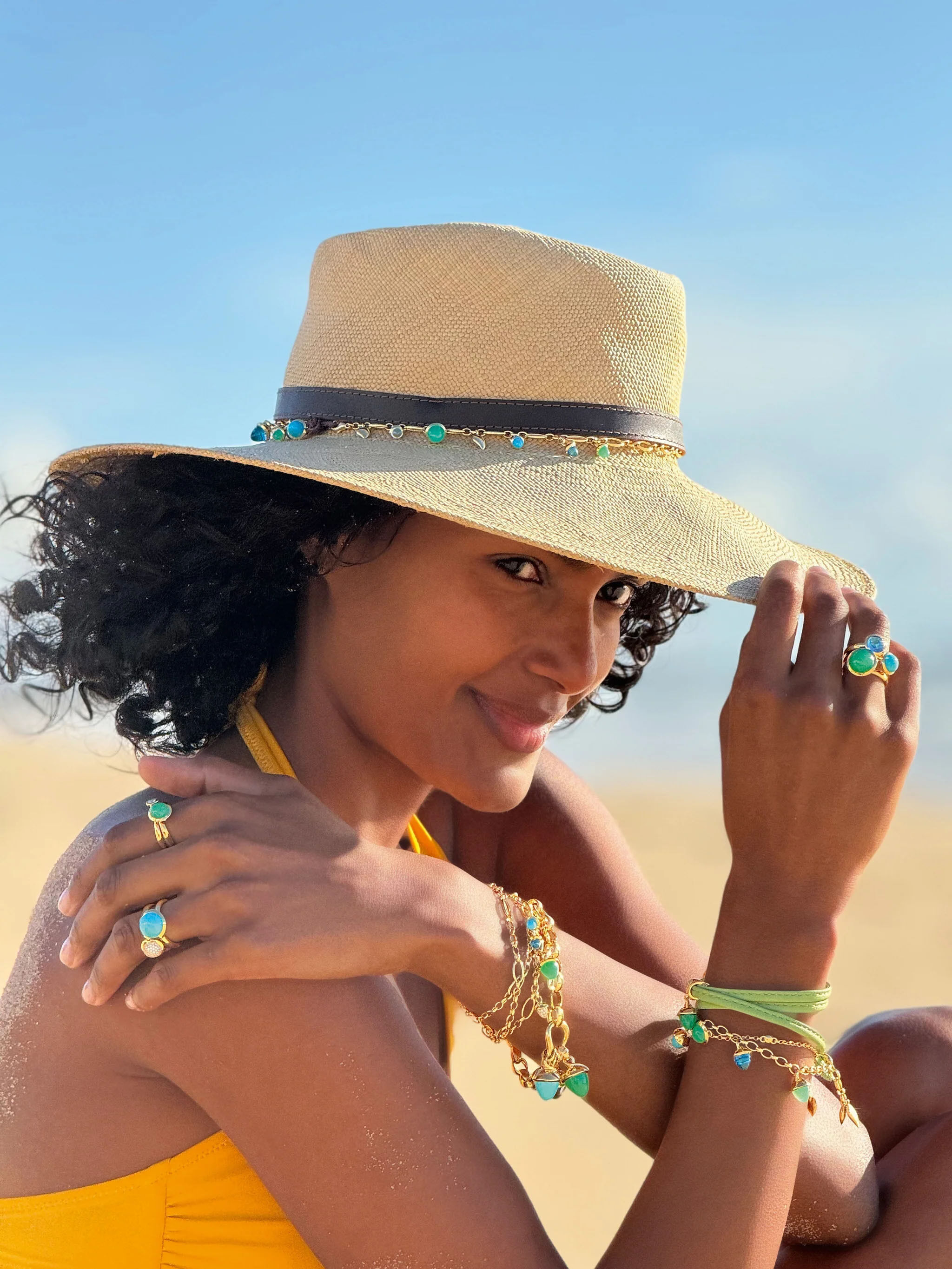 Tamara Comolli Bouton Chrysoprase L Ring Tamara Comolli Bouton Chrysoprase L Ring