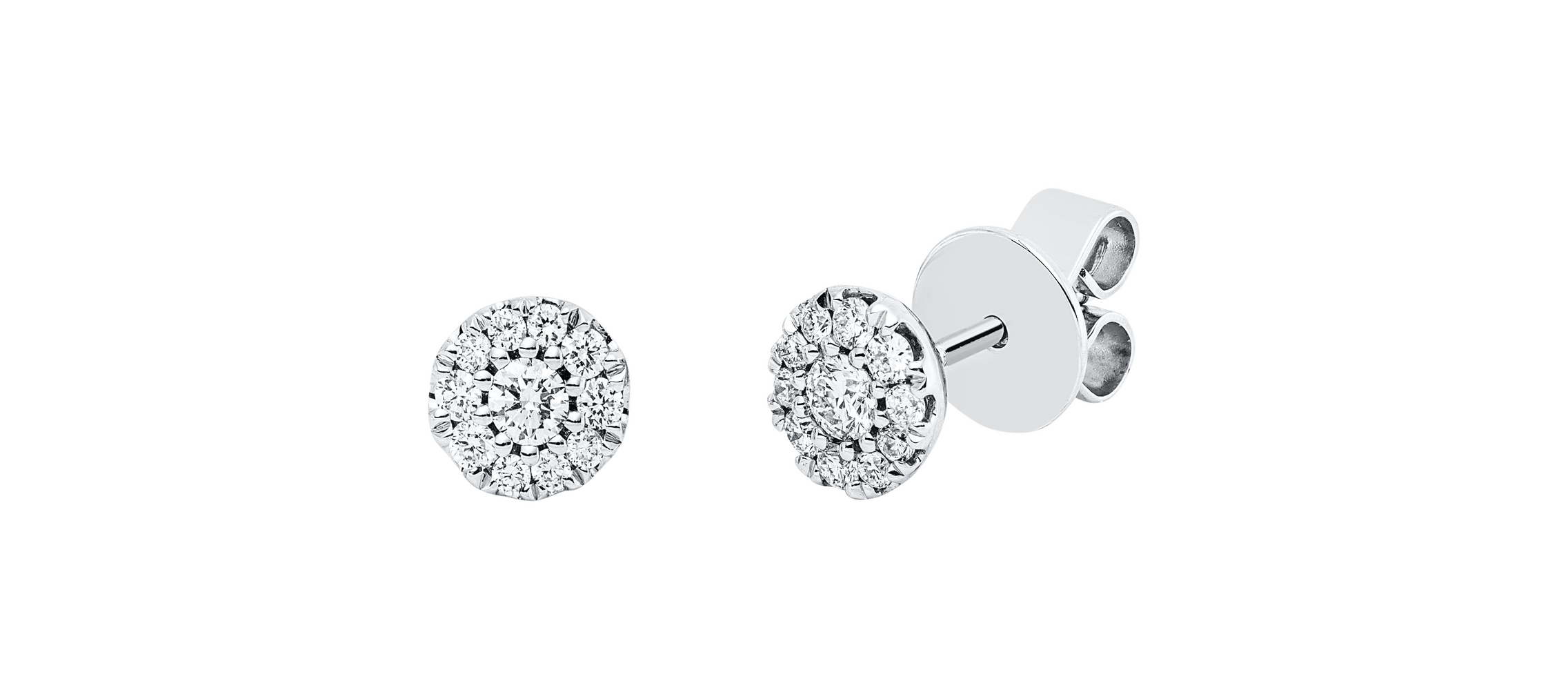 Brogle Classic diamond stud earrings Brogle Classic diamond stud earrings