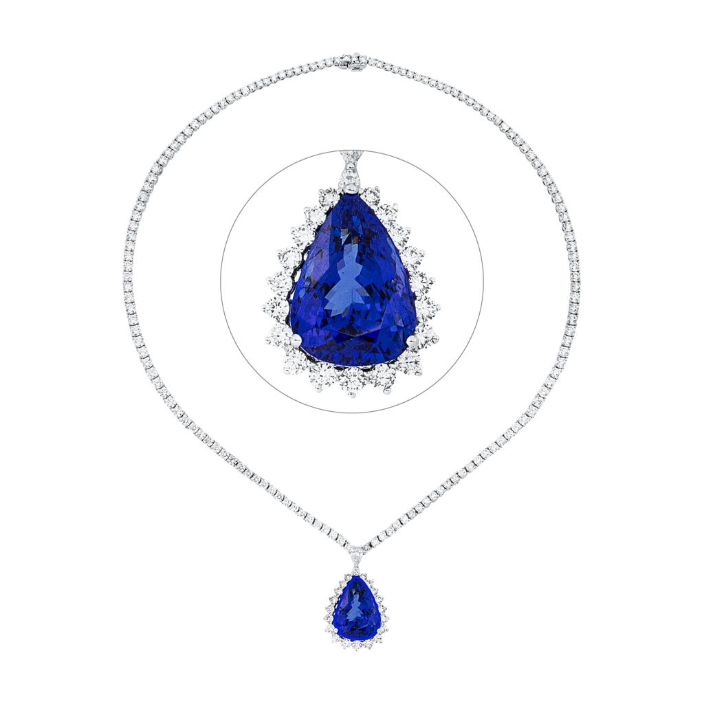 Brogle Selection tanzanite necklace
