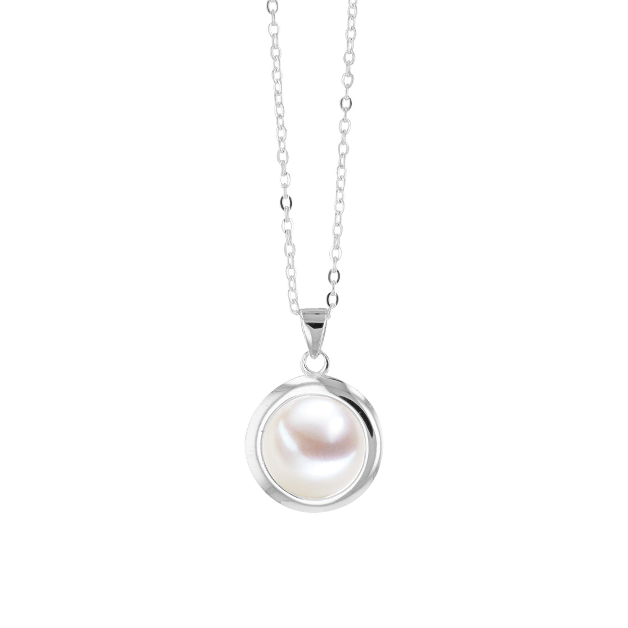 Brogle Classic necklace with freshwater pearl pendant