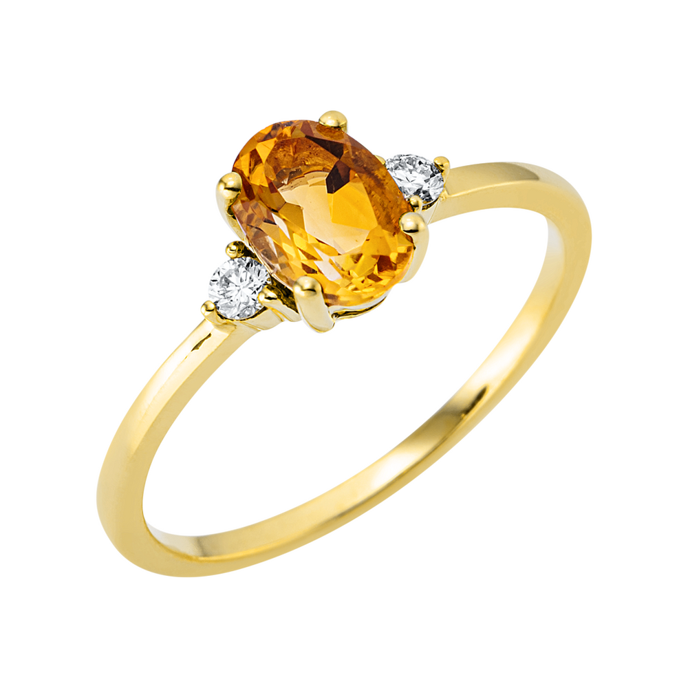 Brogle Selection Felicity citrine ring