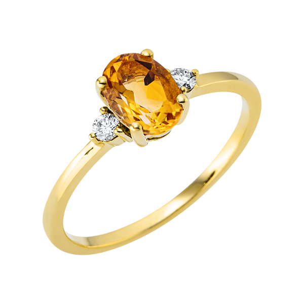 Brogle Selection Felicity citrine ring