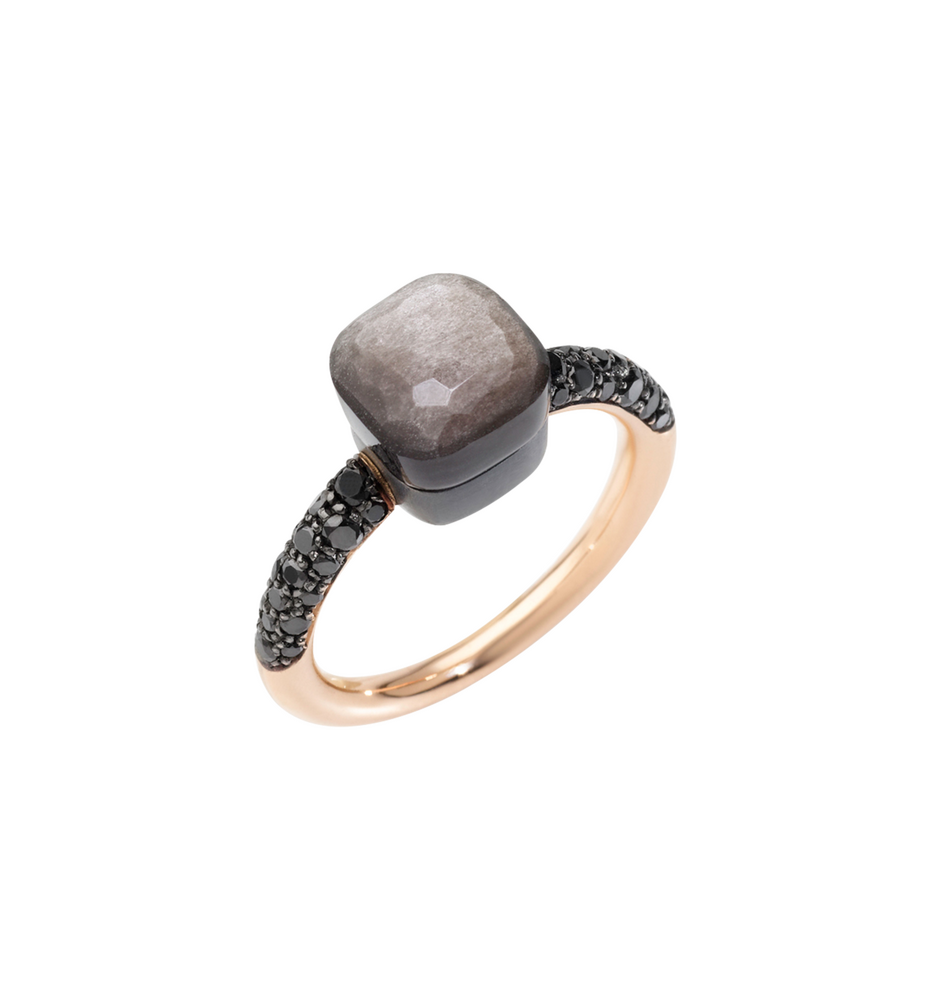 Pomellato Nudo Petit Obsidian Ring Pomellato Nudo Petit Obsidian Ring