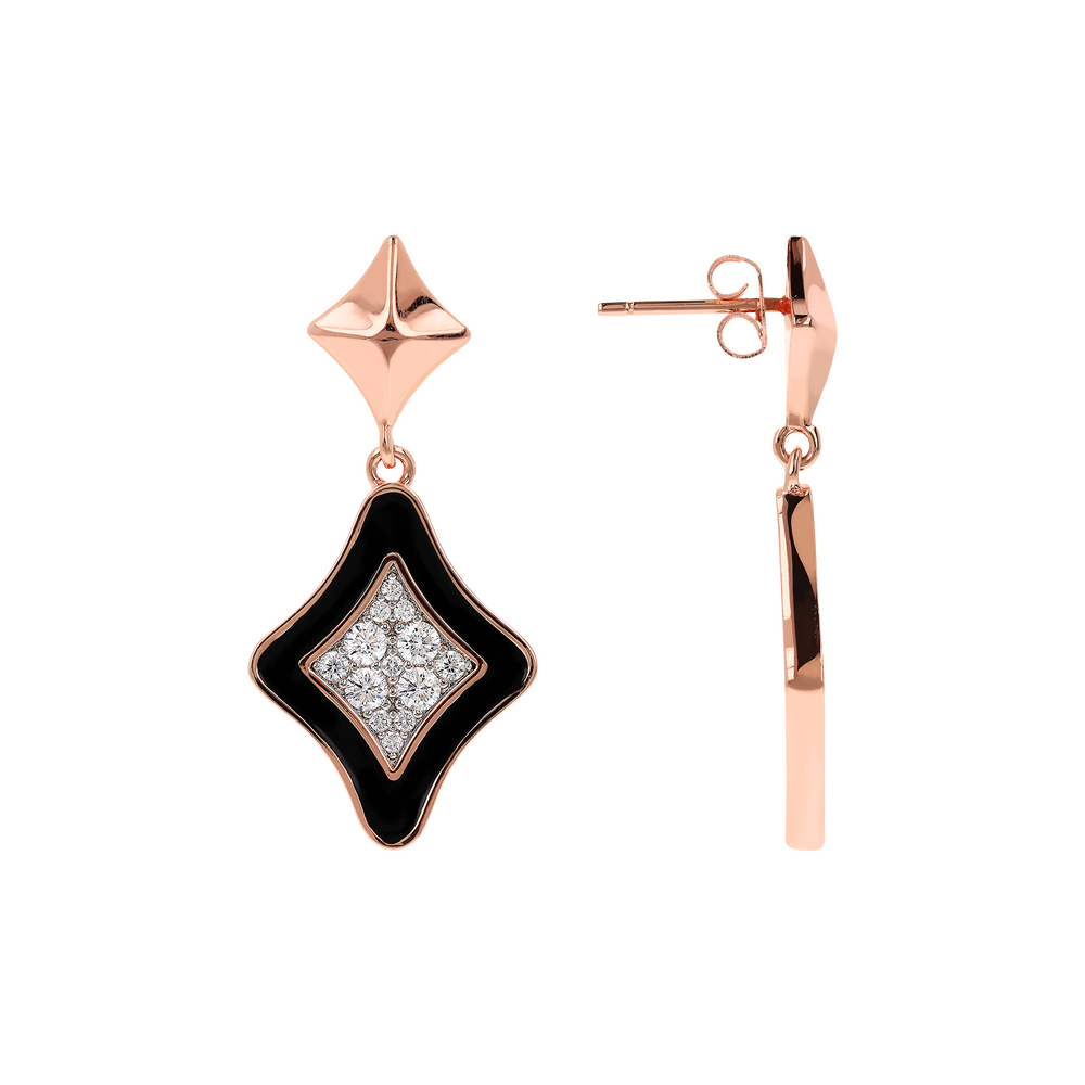 Bronzallure Smalti earrings