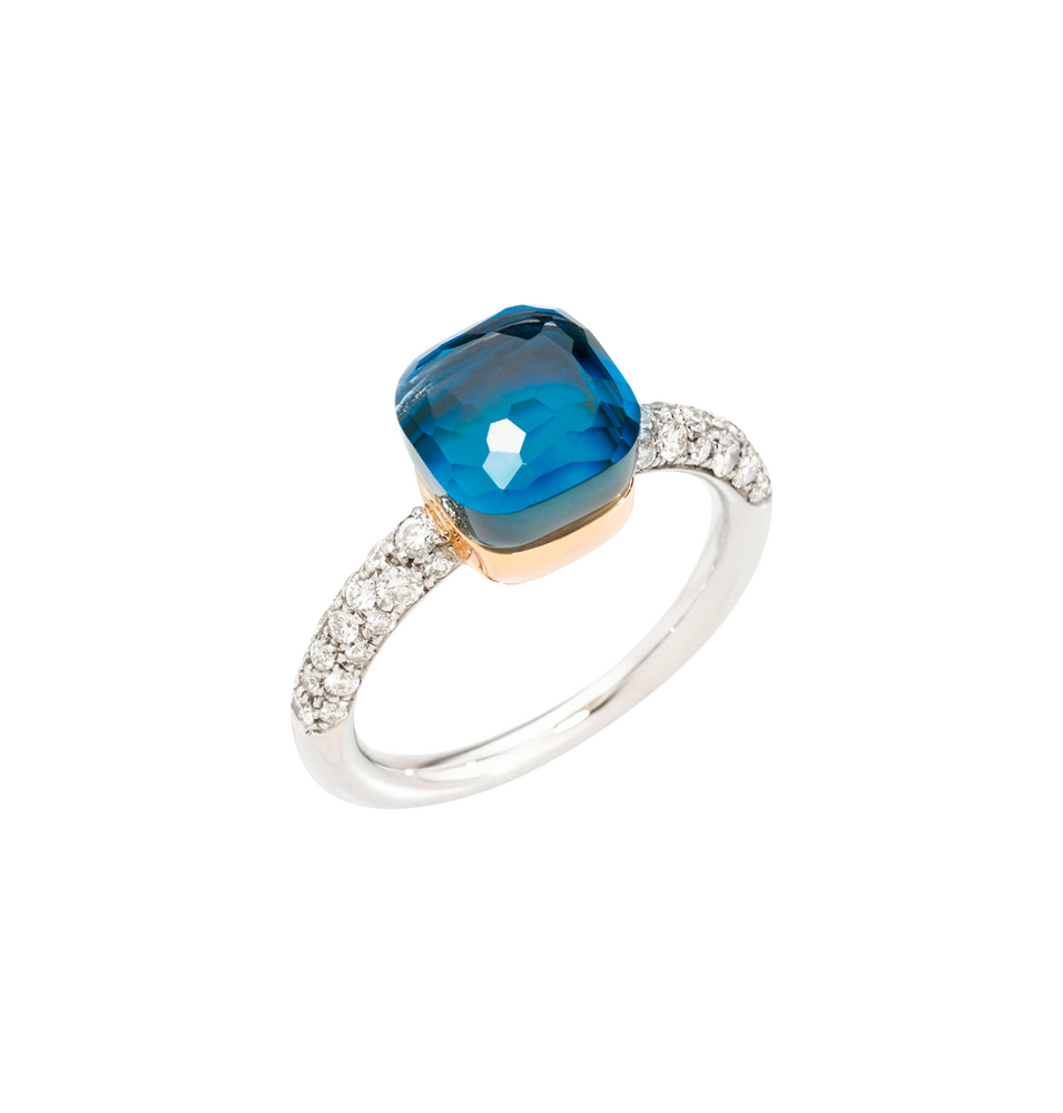 Pomellato Nudo Petit London Topaz Ring Pomellato Nudo Petit London Topaz Ring