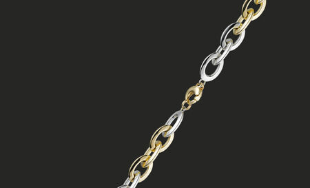 ks brogle gold bicolor ketten