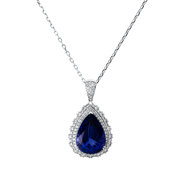 Brogle Selection Kette mit Tansanitanhänger