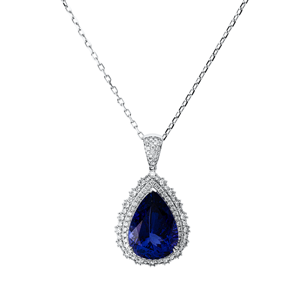 Brogle Selection Kette mit Tansanitanhänger Brogle Selection Kette mit Tansanitanhänger