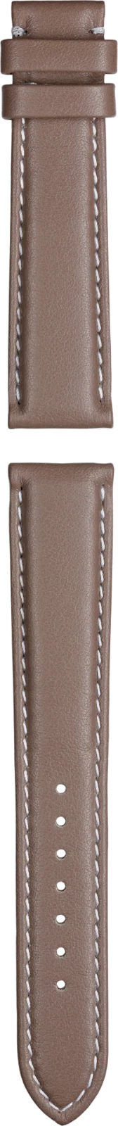 Union Glashütte taupefarbenes Kalbsleder-Armband 18mm Union Glashütte taupefarbenes Kalbsleder-Armband 18mm