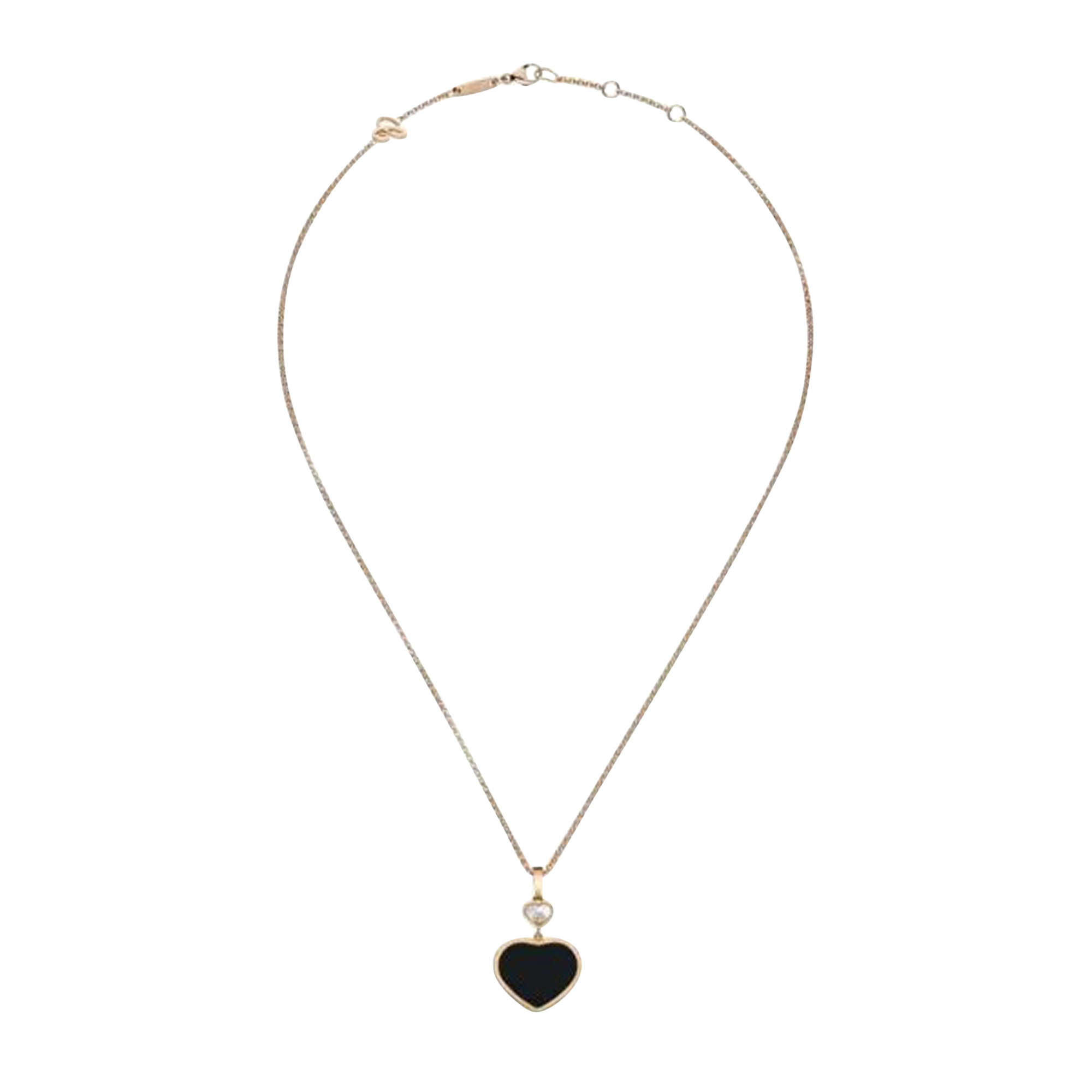 Chopard Happy Hearts Halskette mit Anhänger Chopard Happy Hearts Halskette mit Anhänger