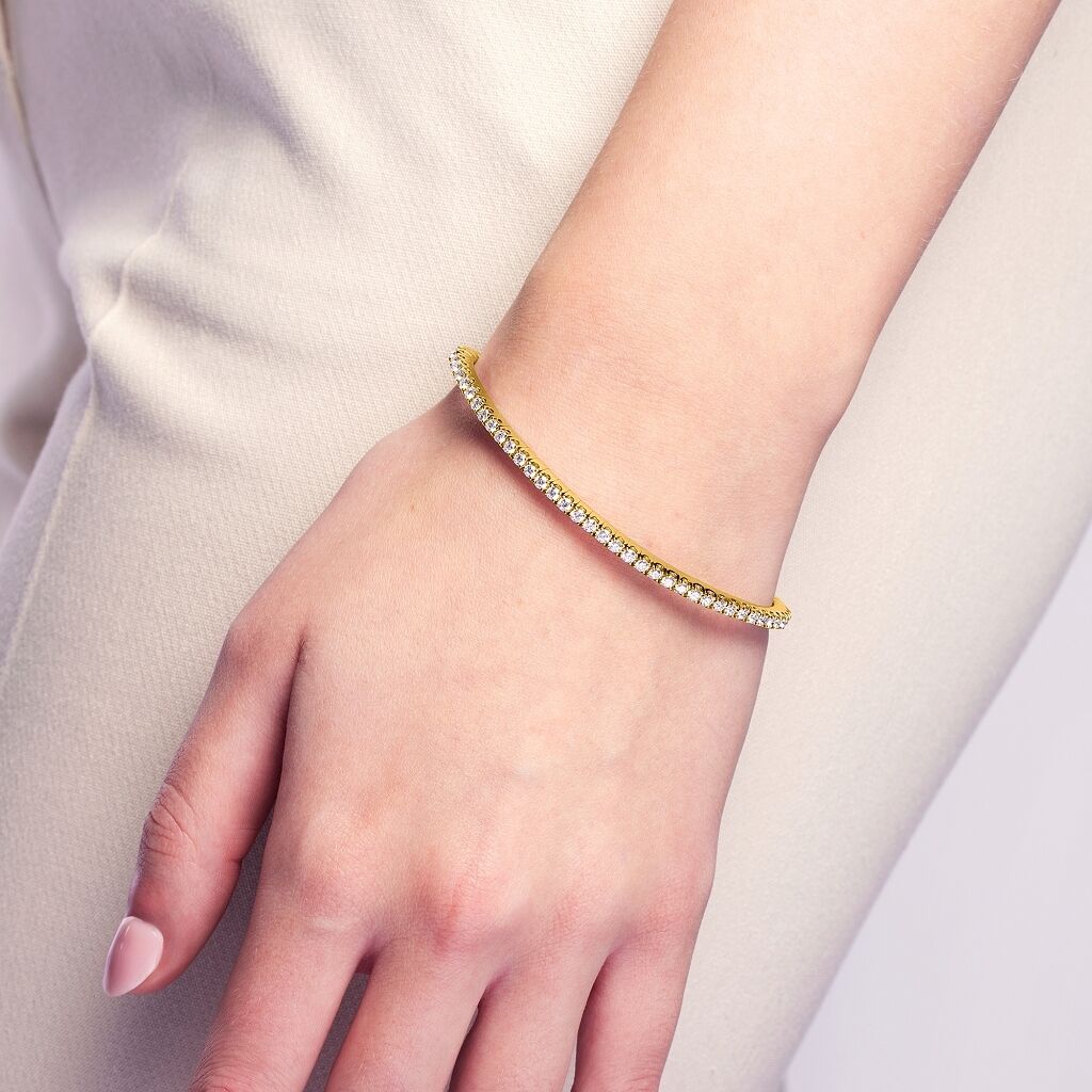 Brogle Selection flexible tennis bracelet Brogle Selection flexible tennis bracelet