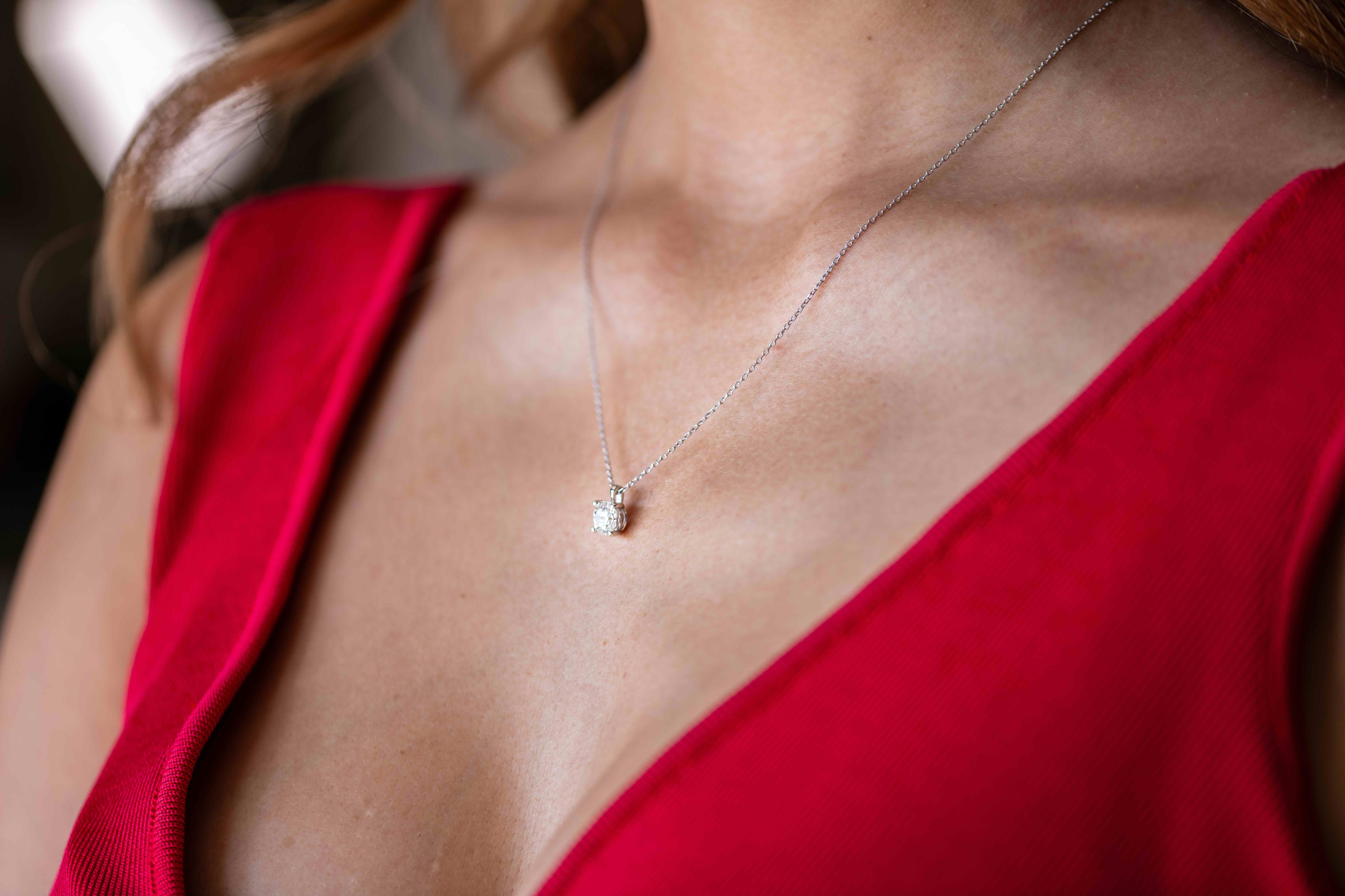 Brogle Selection necklace with pendant Julia from 0.7 carat Brogle Selection necklace with pendant Julia from 0.7 carat