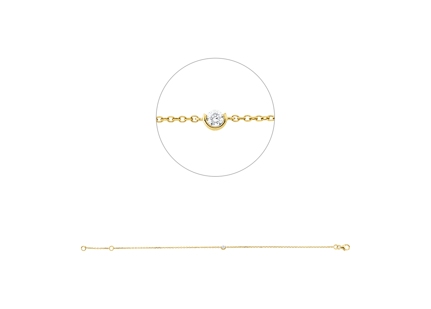 Brogle Classic diamond bracelet