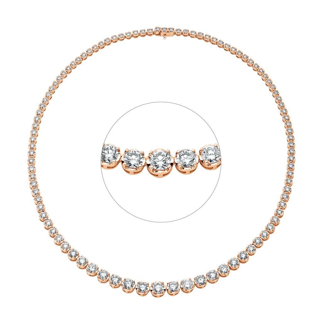 Brogle Selection tennis necklace Brogle Selection tennis necklace