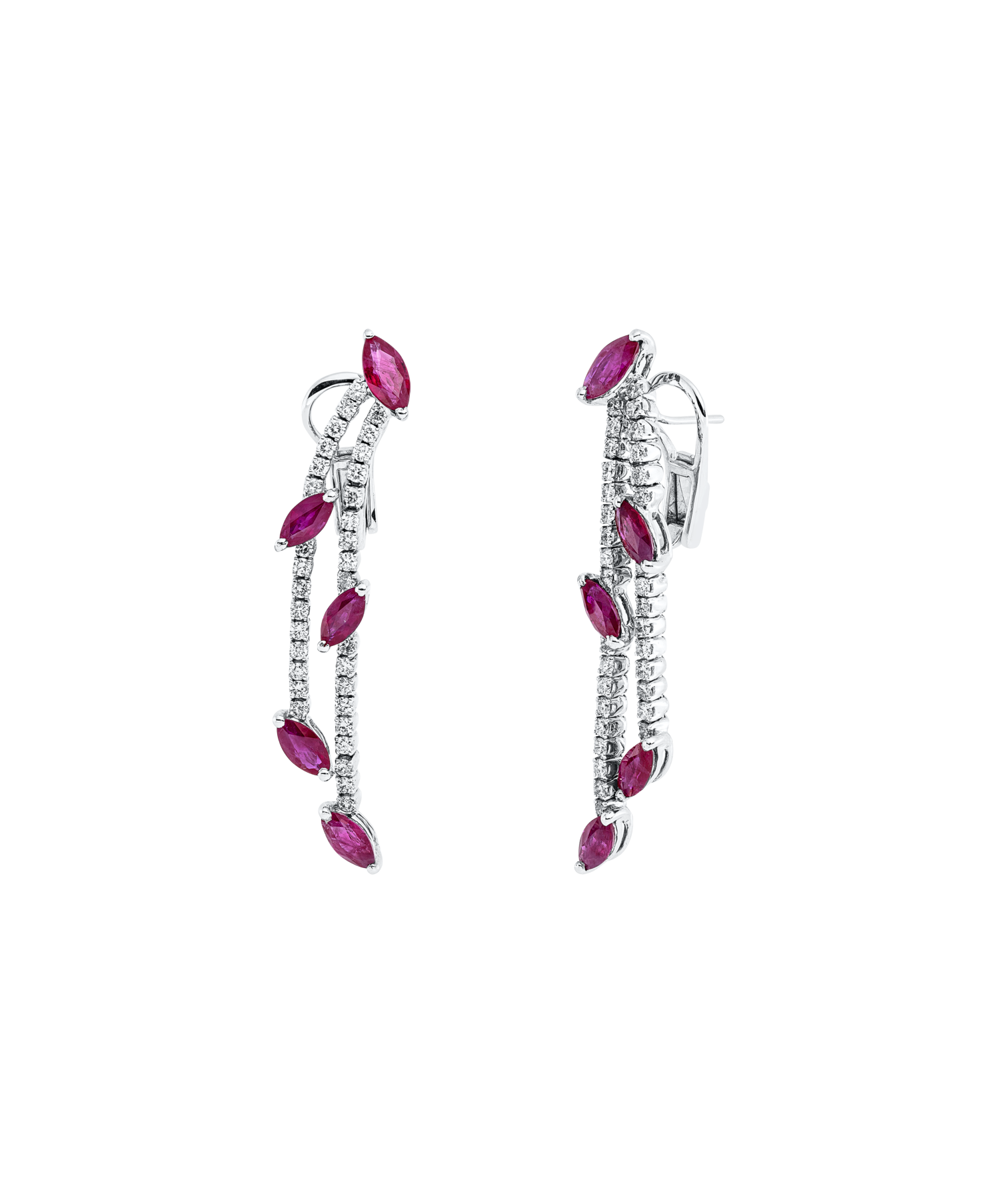 Brogle Selection ruby earrings Brogle Selection ruby earrings