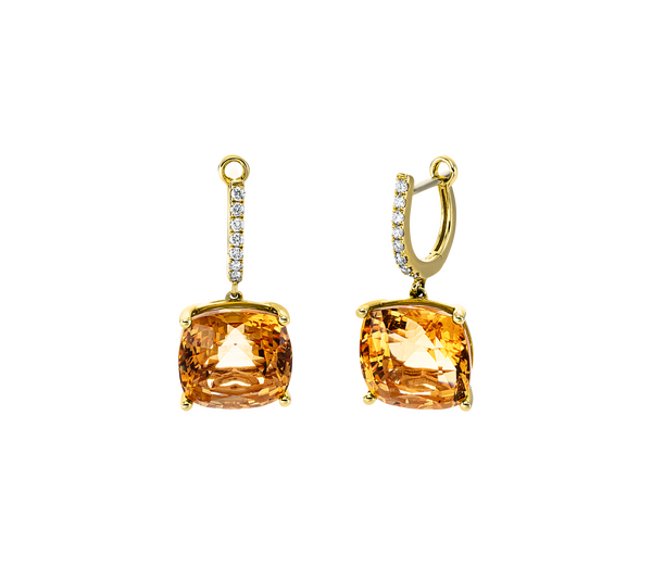 Brogle Classic citrine earrings