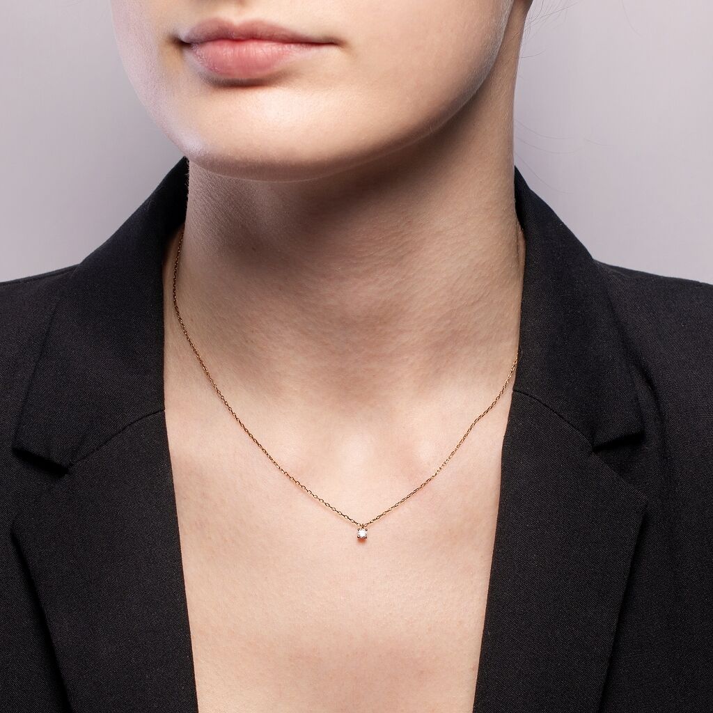 Brogle solitaire necklace Julia up to 0.25 carat Brogle solitaire necklace Julia up to 0.25 carat