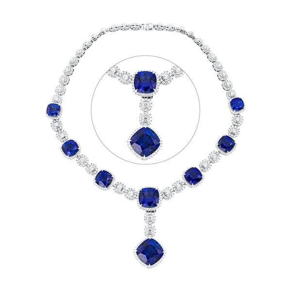 Brogle Selection tanzanite necklace