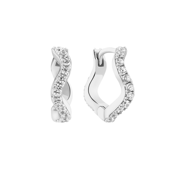 SIF Jakobs Ellera Waves hoop earrings SIF Jakobs Ellera Waves hoop earrings