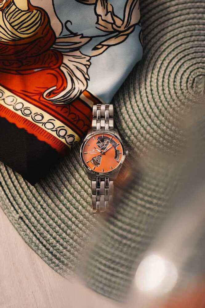 Hamilton Jazzmaster Open Heart Lady Auto 36mm