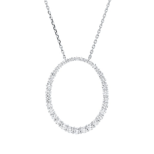 Brogle Selection necklace with diamond pendant Brogle Selection necklace with diamond pendant