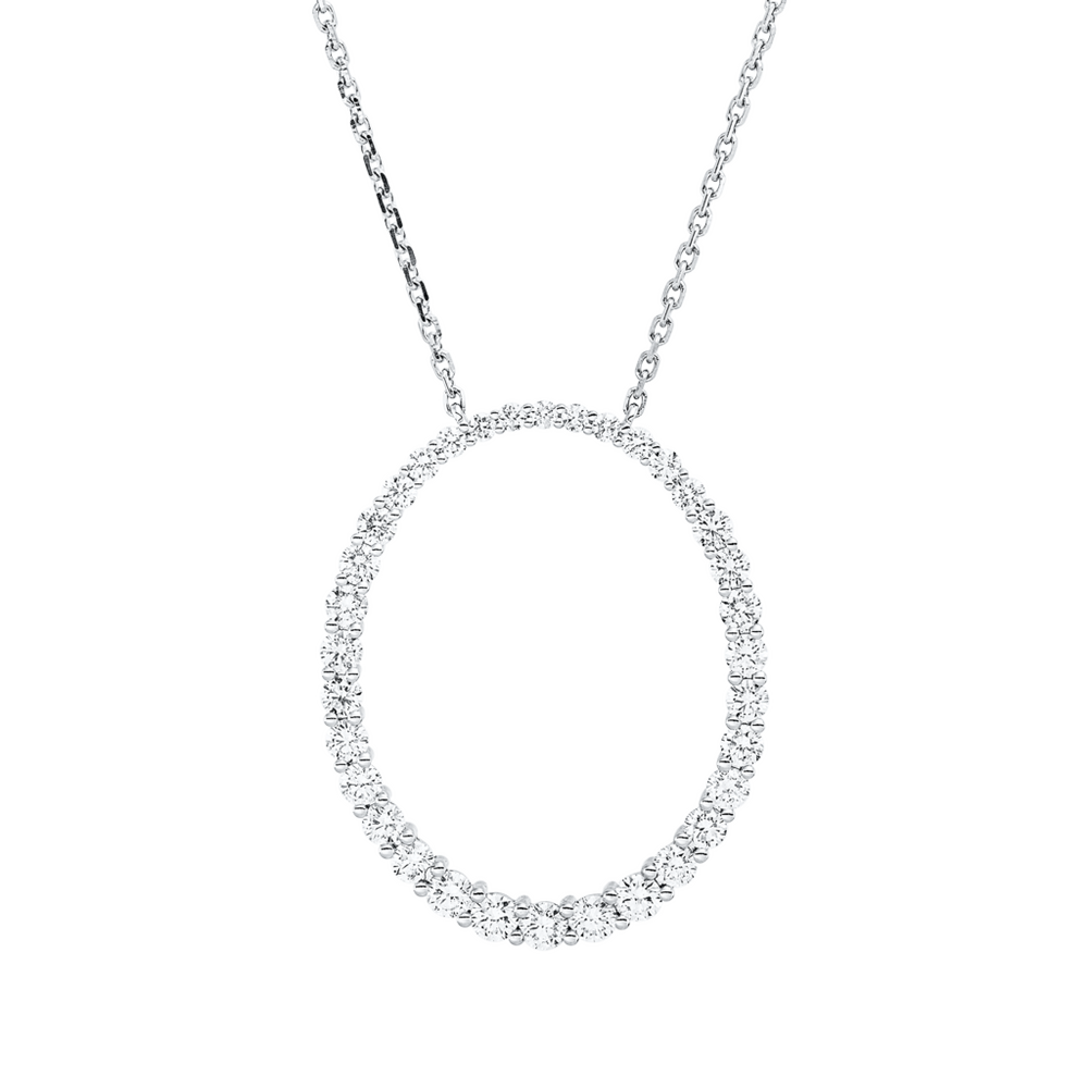 Brogle Selection necklace with diamond pendant Brogle Selection necklace with diamond pendant