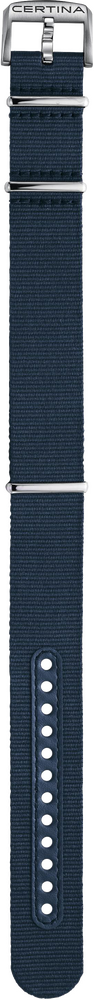 Certina blaues NATO-Armband 21/21mm