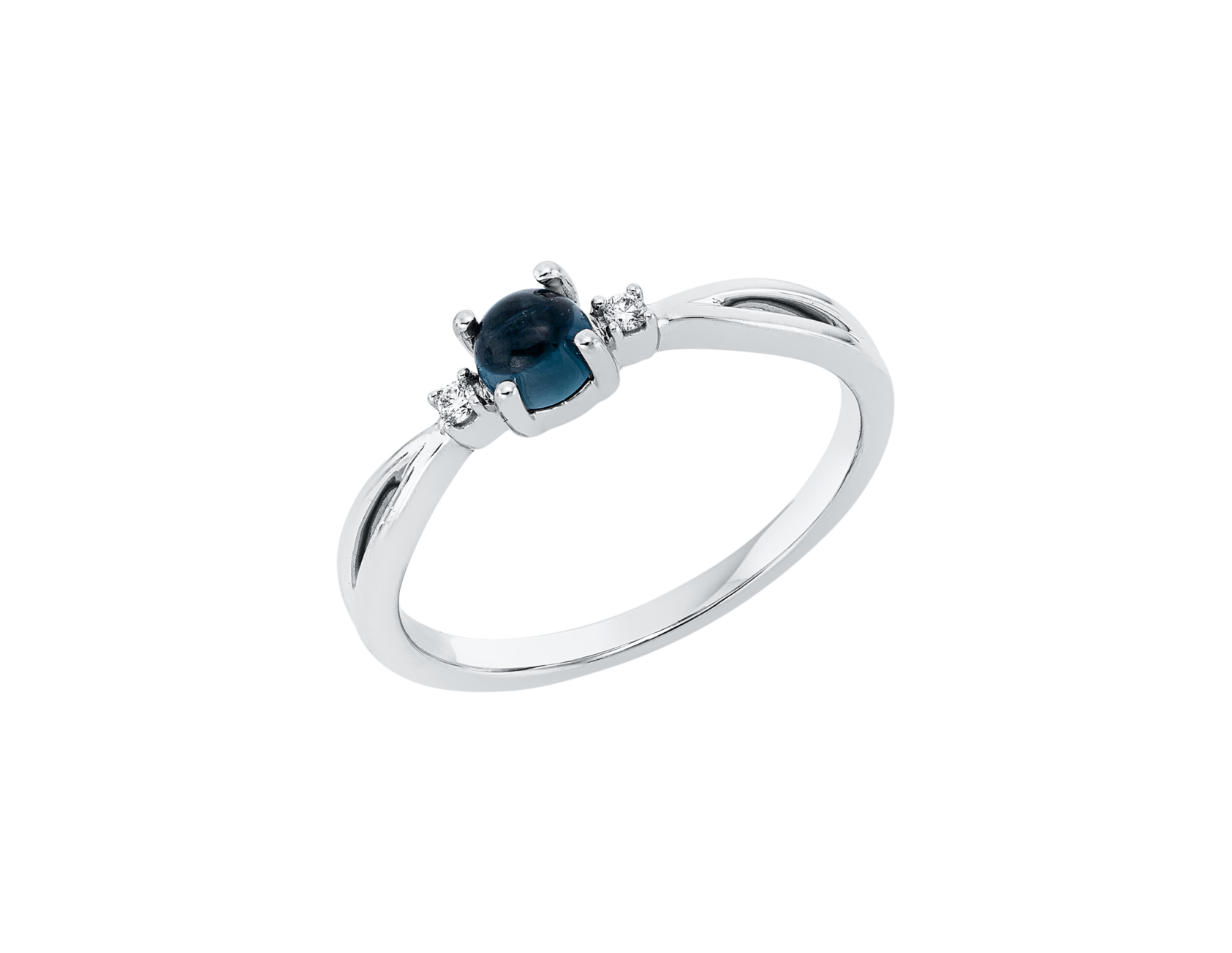 Brogle Classic colored stone ring