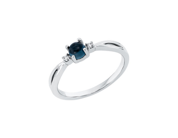 Brogle Classic colored stone ring