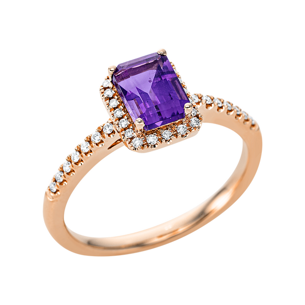 Brogle Selection Felicity amethyst ring