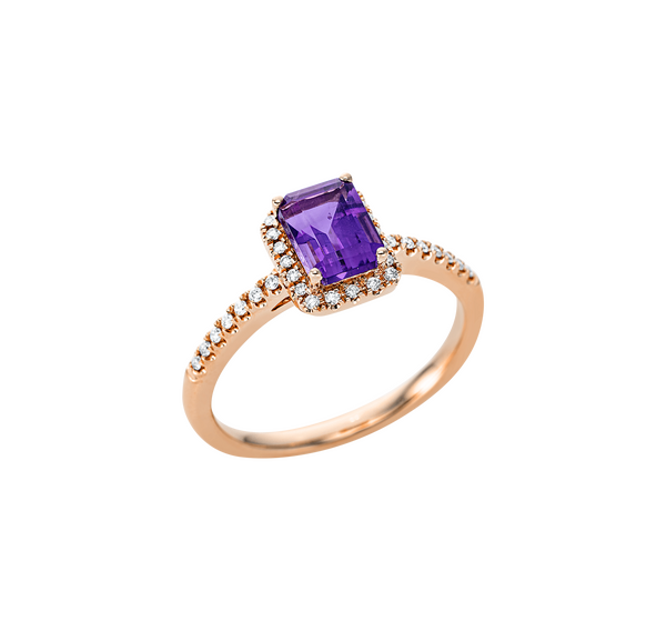 Brogle Classic Amethyst ring Brogle Classic Amethyst ring