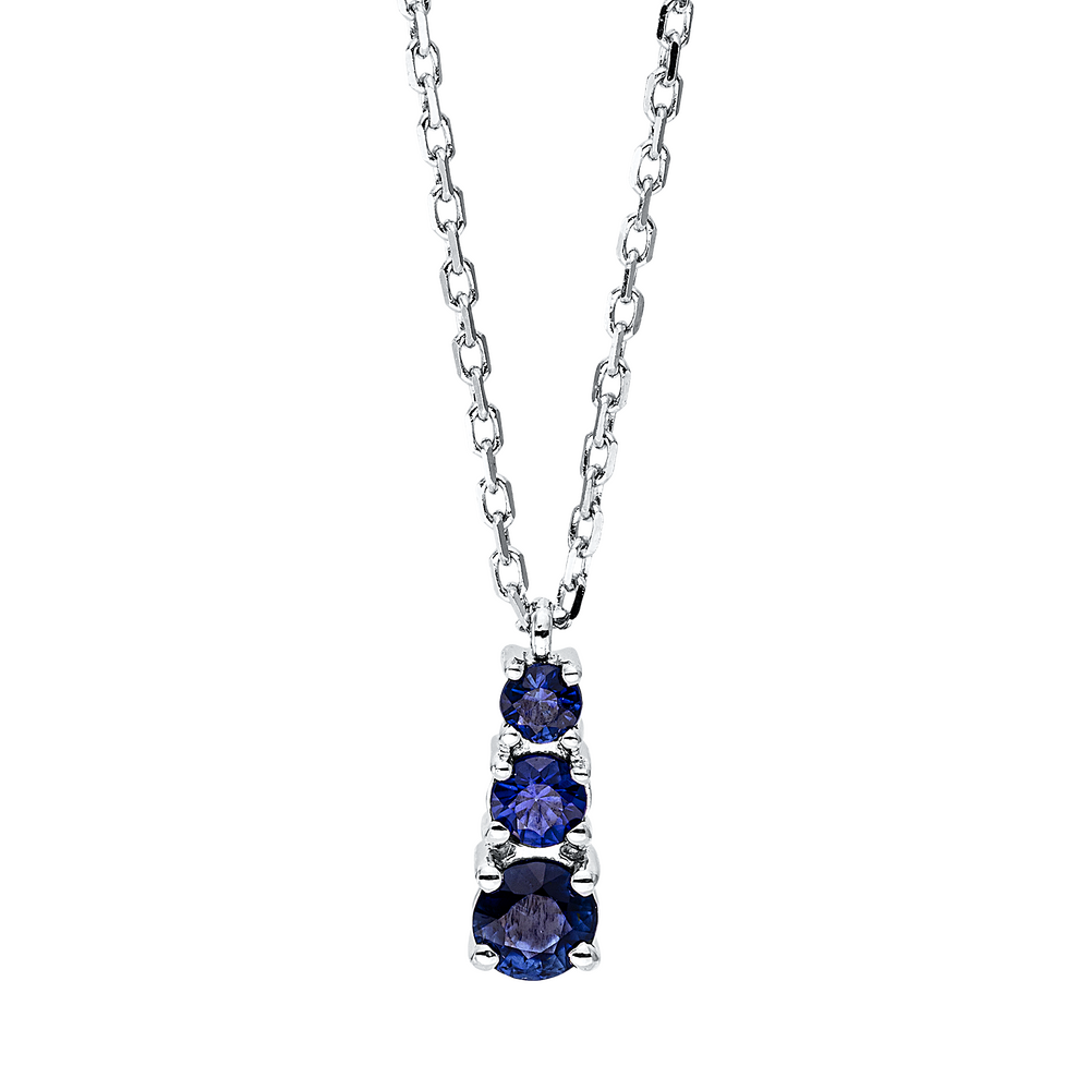Brogle Classic sapphire necklace