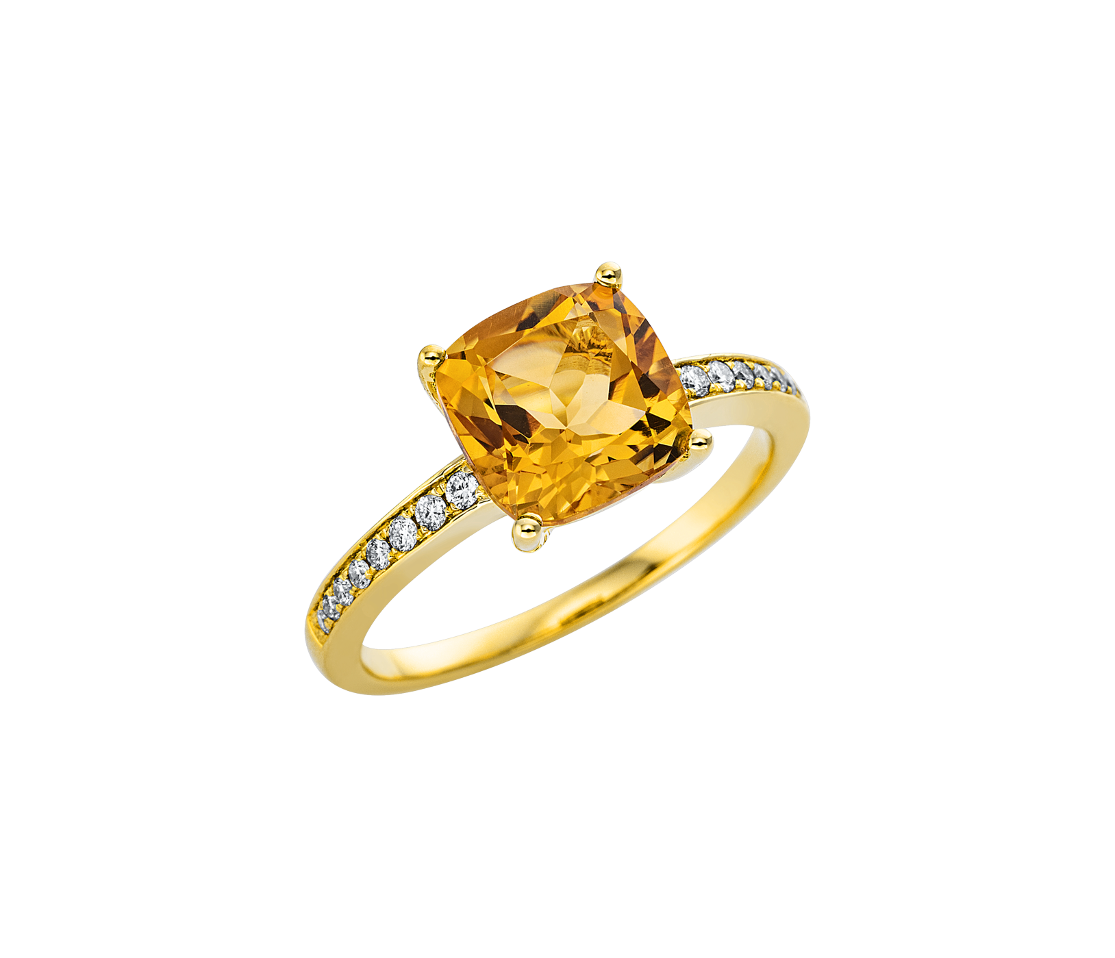 Brogle Classic citrine ring Brogle Classic citrine ring