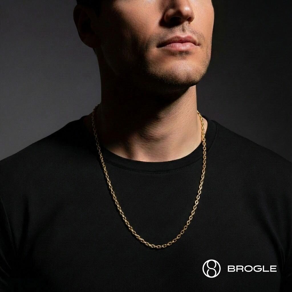 Brogle Classic anchor chain diamondised 4mm