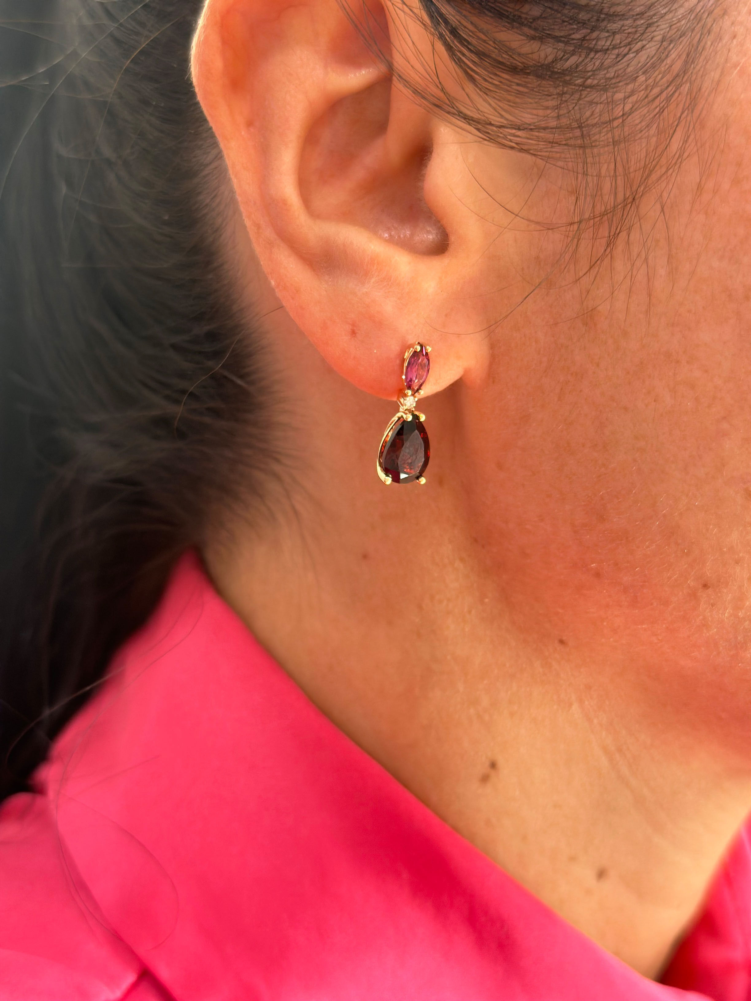 Ponte Vecchio Gioielli Iris stud earrings