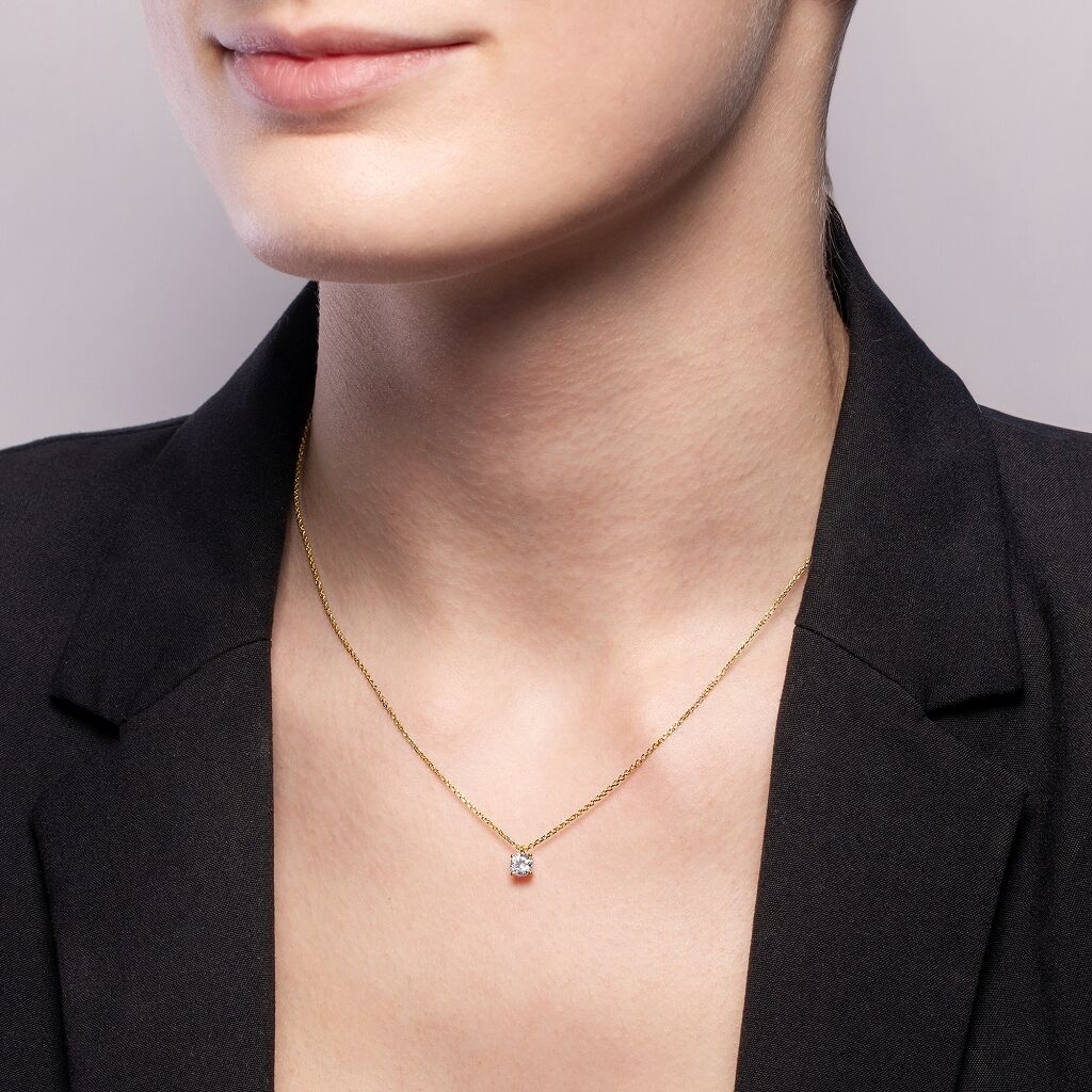 Brogle solitaire necklace Julia up to 0.5 carat Brogle solitaire necklace Julia up to 0.5 carat
