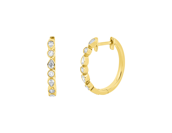 Brogle Classic Diamantcreolen Brogle Classic Diamantcreolen