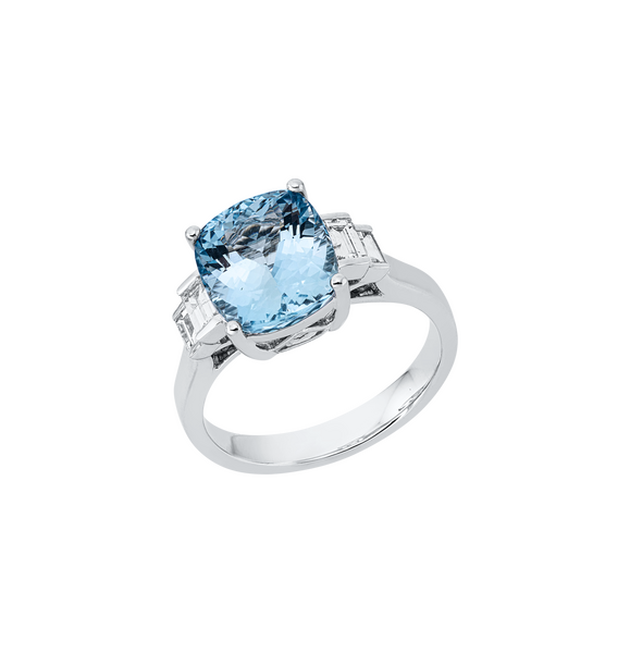Brogle Selection aquamarine ring
