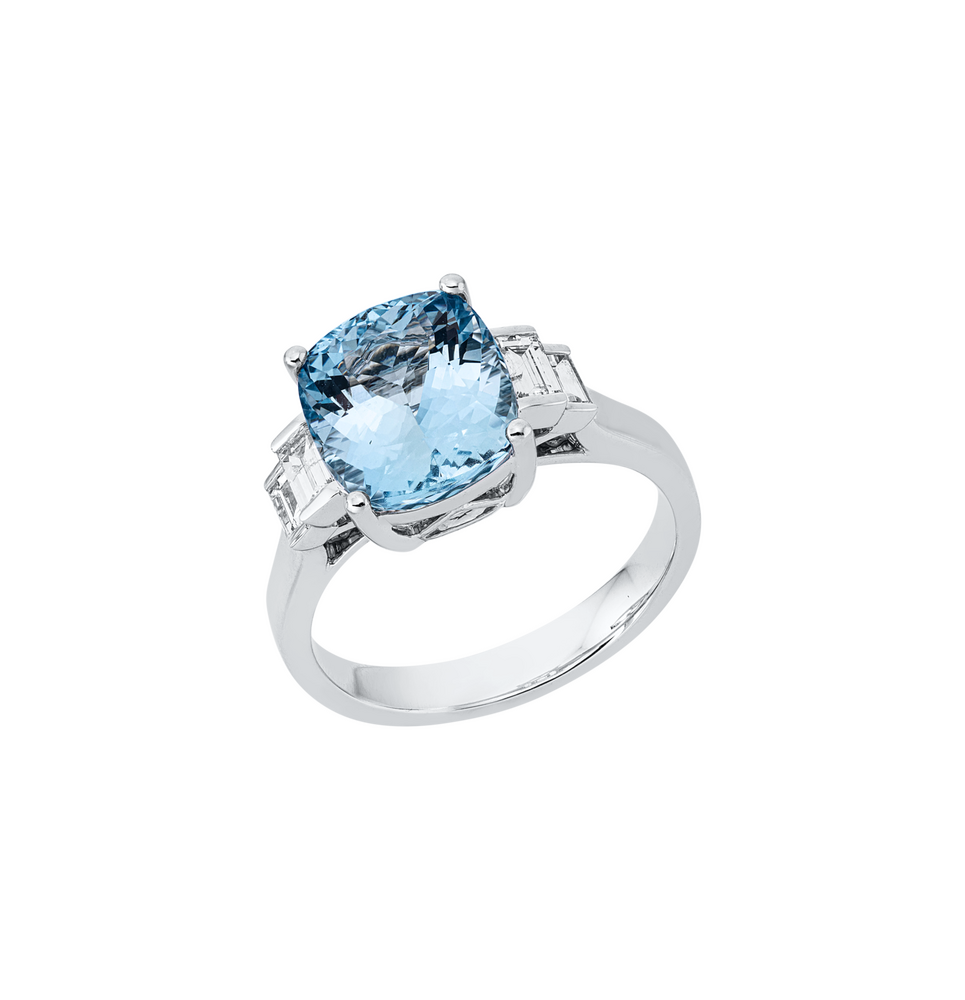 Brogle Selection aquamarine ring Brogle Selection aquamarine ring