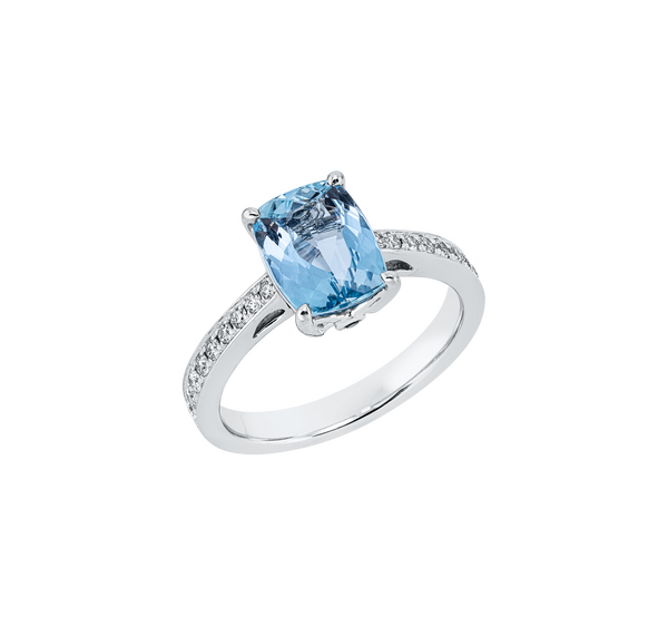 Brogle Classic colored stone ring